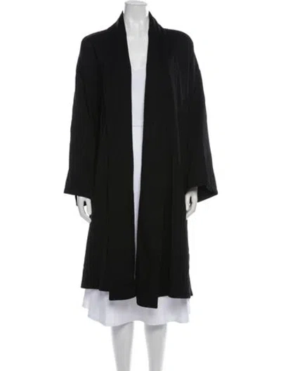 Pre-owned Preciously Paris Wool Coat In Gray