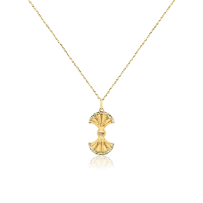 Preekas Jewelry Women's Gold Chakra Pendant