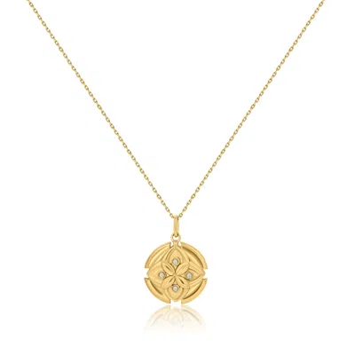Preekas Jewelry Women's Gold Mandala