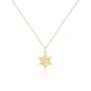 Preekas Jewelry Women's Gold Star Dust