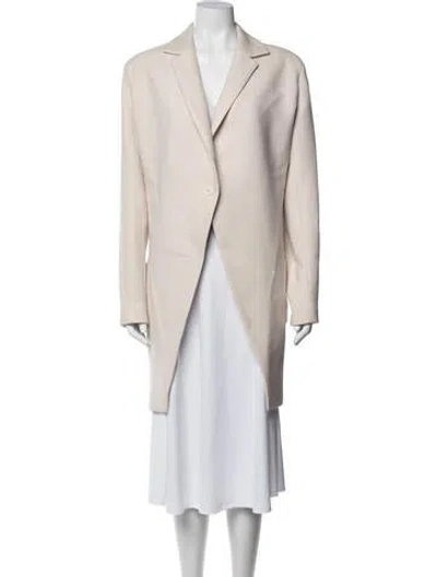 Pre-owned Preen By Thornton Bregazzi Coat In Neutrals