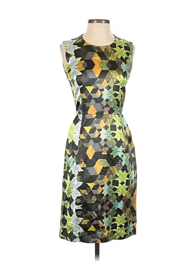 Pre-owned Preen By Thornton Bregazzi Cocktail Dress In Green