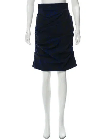 Pre-owned Preen By Thornton Bregazzi Printed Knee-length Skirt In Multi