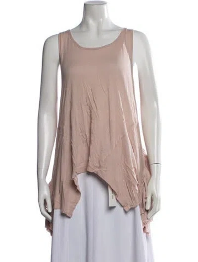 Pre-owned Preen By Thornton Bregazzi Scoop Neck Sleeveless Top In Pink