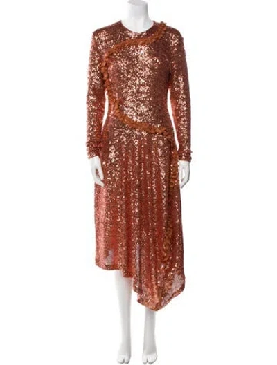 Pre-owned Preen By Thornton Bregazzi Sequin Long Dress W/ Tags