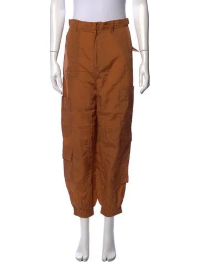 Pre-owned Preen Line Wide Leg Pants In Brown