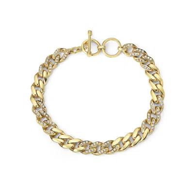 Preeti Sandhu Women's Capri Gold-chain Bracelet With White Sapphires