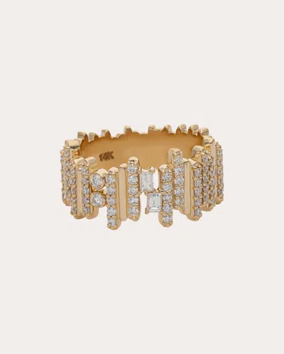 Preeti Sandhu Women's Diamond & 14k Gold Ethereal Cascade Ring
