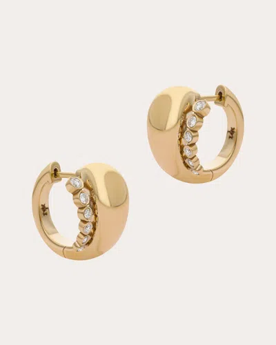Preeti Sandhu Women's Diamond & 14k Gold Ethereal Venetian Hoop Earrings