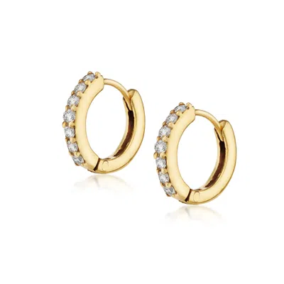 Preeti Sandhu Women's Eclat Huggies - Gold Plated Huggies