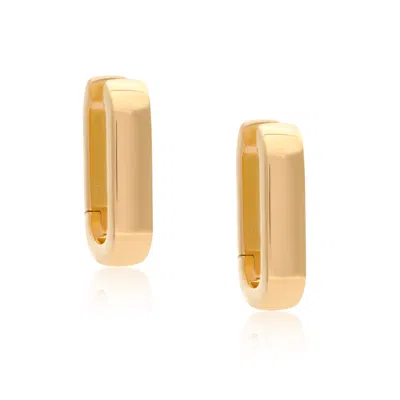 Preeti Sandhu Women's Gold Chunky Link Hoop