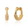Preeti Sandhu Women's Gold With A Twist Huggies