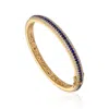 Preeti Sandhu Women's White / Blue / Gold Summer Sparkle Bracelet - Lapis Lazuli