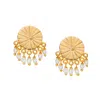 Preeti Sandhu Women's White / Gold Sol In Gold