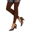 Preggers By Therafirm Maternity Light Compression Legging In Cocoa In Multi