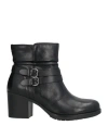 Pregunta Woman Ankle Boots Black Size 7 Leather