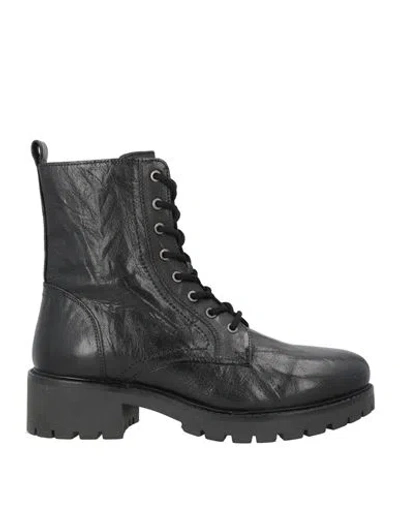 Pregunta Woman Ankle Boots Black Size 9 Leather