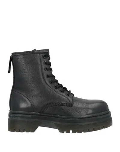 Pregunta Woman Ankle Boots Black Size 9 Leather