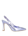 Pregunta Woman Pumps Lilac Size 8 Textile Fibers In Purple