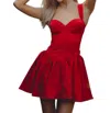 Premgroup She's A Star Mini Dress In Red In Red