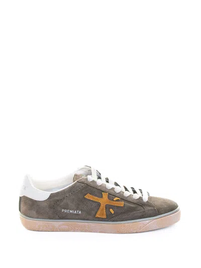 Premiata 1 Linea Sneakers Military In Multi