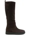 Premiata 30mm Pull-tab Boots In Brown