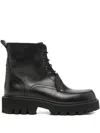 Premiata 45mm Lace-up Ankle Boots In Black
