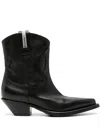 Premiata Timeless Texanese Boot For Women In Black