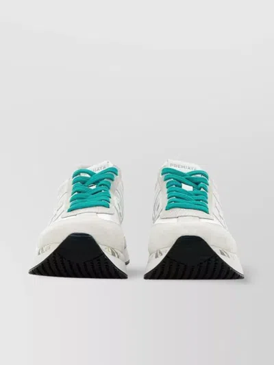 Premiata "7359 Conny" Suede Platform Sneakers