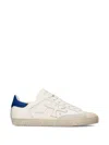 Premiata 스티븐 8046 퍼포레이티드 스니커즈 In White