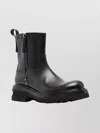 Premiata Ankle Boots With Zip And Chunky Sole In Black