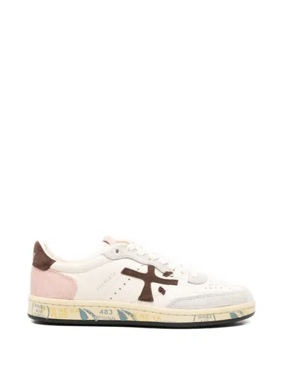 Premiata Appliqué-detail Sneakers In Multi