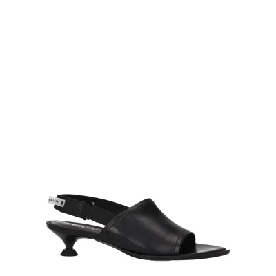 Premiata Award Winning Sandals Vanity Women Leather Black