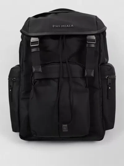 Premiata Backpack Top Handle Adjustable Shoulder Straps