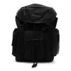 Premiata Versatile Backpack With Multiple Zippered Pockets In Black