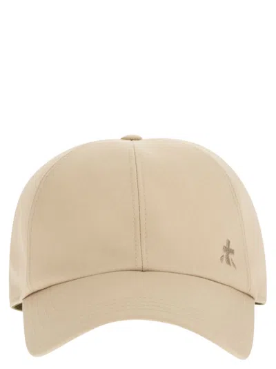 Premiata Baseball Cap With Embroidered Logo In Black
