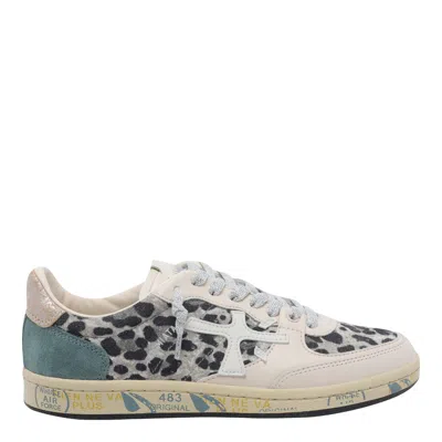 Premiata Basket Clayd Sneakers In Multi