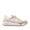Premiata Mase Sneakers In Beige Suede And Fabric In Neutrals
