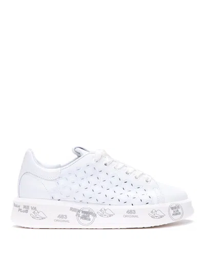 Premiata Belle 6283 Sneakers In White