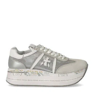 Pre-owned Premiata Beth 6792 Sneaker 100% Original In Silver