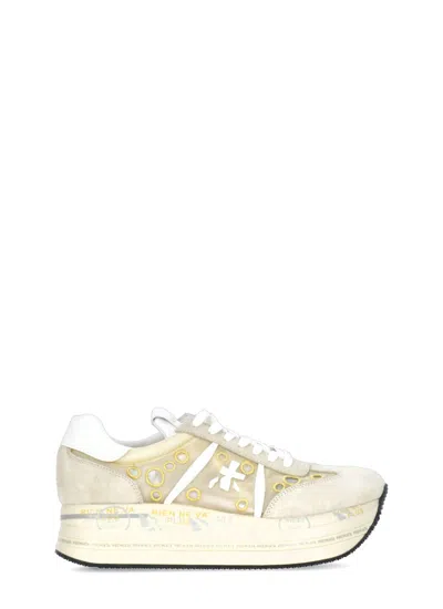 Premiata Beth 7382 Sneakers In Neutral