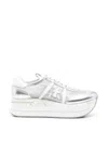 Premiata Beth Platform Sneakers In Metallic