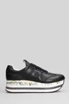 Premiata Beth Black Sneakers In Black
