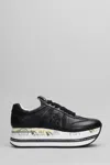 Premiata Beth Black Sneakers In Black