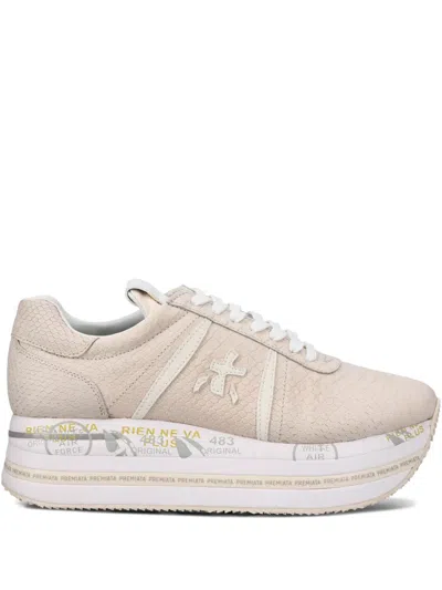 Premiata Beth Sneakers In Neutrals