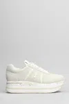 Premiata Beth Sneakers In White Leather In White
