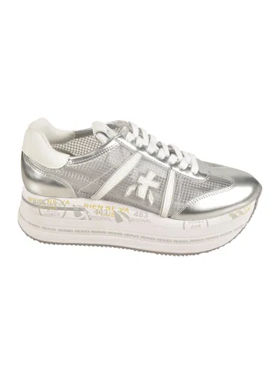 Premiata Beth Var Sneakers In Silver
