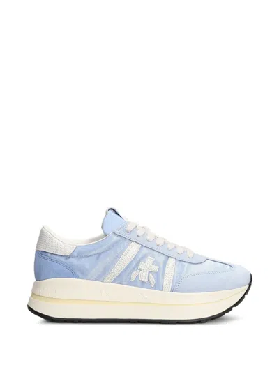 Premiata Bethcoin 8146 Logo-patch Panelled Sneakers In Multi