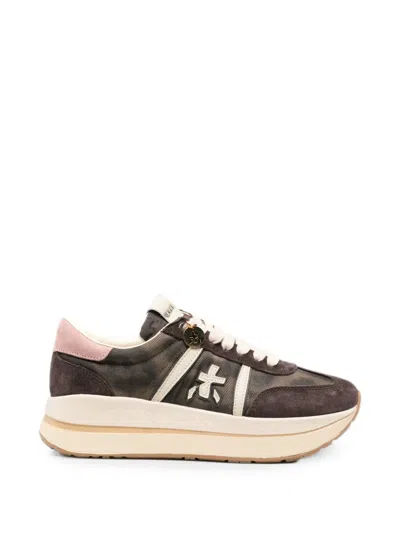 Premiata Bethcoin Platform Sneakers In Multi
