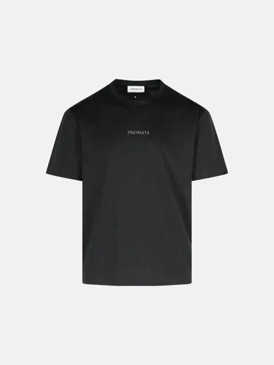 Premiata Black Cotton T-shirt